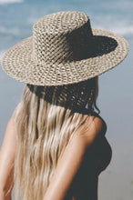 Load image into Gallery viewer, Seagrass Boater Hat
